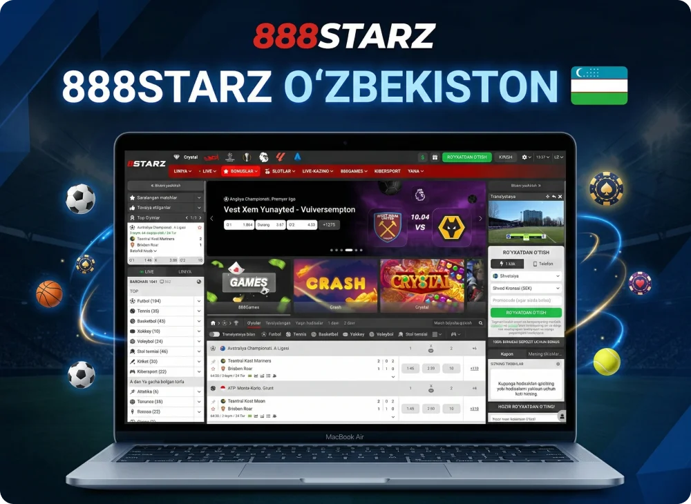 888starz O'zbekiston Kazino va Sportga Tikish Platformasi